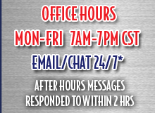 Office Hours 7 AM - 7 PM